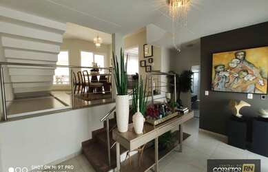 Imagem: A casa em condomínio possui 4 Dormitórios, 5 Banheiros, 4