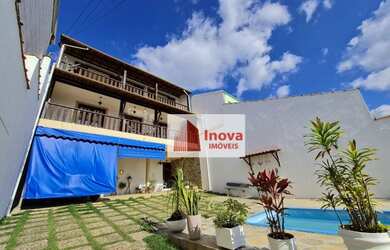 Imagem 7: Linda casa colonial 3 qtos/suíte/piscina/4 vagas, à venda, 230 m² por R$ 820.000 - São Ped