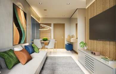 Imagem 2: 3 quartos, até 3 vagas de garagem, 3 andares de lazer, mensais de R$2.500,00