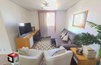 Imagem: O apartamento possui 1 Dormitório, 1 Banheiro, 1 Vaga na garagem