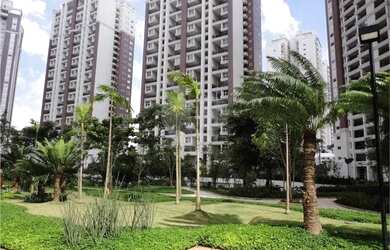 Imagem: O apartamento na cobertura possui 4 Dormitórios, 5 Banheiros