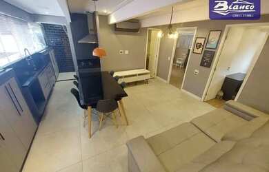 Imagem: O apartamento possui 1 Dormitório, 2 Banheiros, 1 Vaga na garagem