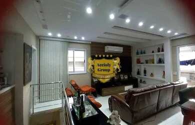 Imagem: O apartamento na cobertura possui 3 Dormitórios, 4 Banheiros