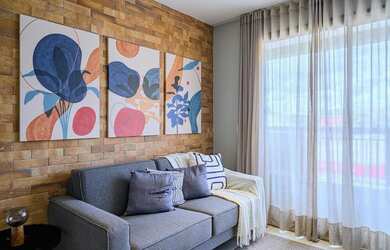 Imagem: O apartamento possui 2 Dormitórios, 2 Banheiros, 1 Vaga na