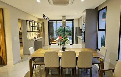 Imagem 11: Casa Mobiliada no Alphaville 4 com 4 suítes + Escritório Espaço gourmet com churrasqu e Pi