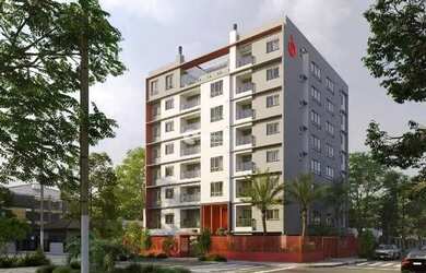 Imagem: O apartamento possui 1 Dormitório, 1 Banheiro, 1 Vaga na garagem