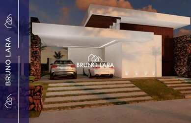 Imagem: A casa em condomínio possui 3 Dormitórios, 3 Banheiros, 4