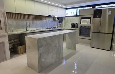 Imagem: O apartamento na cobertura possui 4 Dormitórios, 2 Banheiros