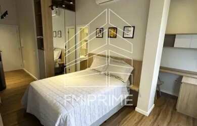 Imagem: O apartamento possui 1 Dormitório, 1 Banheiro, 28m² de Área