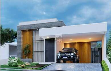 Imagem 1: Casa com 3 dormitórios à venda, 161 m² por R$ 950.000,00 - Condomínio Jardim de Mônaco - H