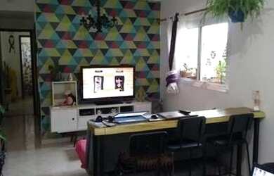 Imagem: O apartamento possui 2 Dormitórios, 2 Banheiros, 2 Vagas na