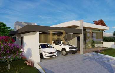 Imagem: A casa possui 3 Dormitórios, 4 Banheiros, 4 Vagas na garagem