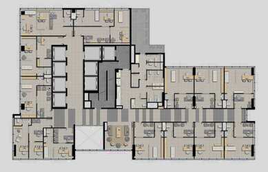 Imagem 7: CONJUNTO/SALA COMERCIAL à venda por R$ 417.953,00 no bairro Alto da Glória...