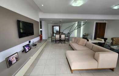 Imagem: O apartamento na cobertura possui 5 Dormitórios, 5 Banheiros