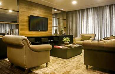 Imagem: O apartamento possui 3 Dormitórios, 4 Banheiros, 2 Vagas na