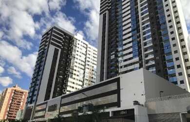 Imagem: O apartamento possui 1 Dormitório, 1 Banheiro, 1 Vaga na garagem