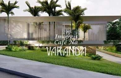 Imagem: A casa em condomínio possui 5 Dormitórios, 5 Banheiros, 5