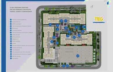 Imagem: O apartamento possui 2 Dormitórios, 2 Banheiros, 1 Vaga na