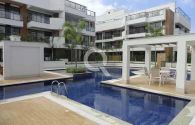 Imagem: A casa em condomínio possui 4 Dormitórios, 4 Banheiros, 3