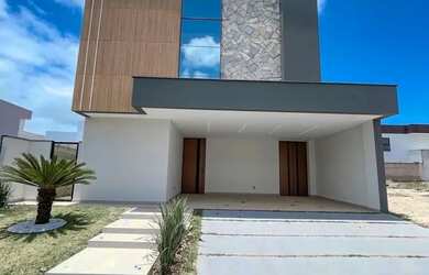 Imagem: A casa em condomínio possui 5 Dormitórios, 5 Banheiros, 4