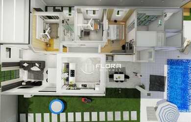 Imagem 16: Casa com 3 quartos, sendo 1 suite, área gourmet, Piscina, Energia Solar...