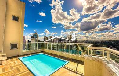 Imagem: O apartamento possui 4 Dormitórios, 5 Banheiros, 3 Vagas na