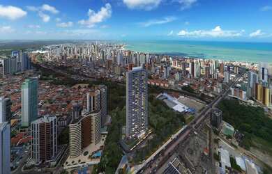 Imagem: O apartamento possui 3 Dormitórios, 4 Banheiros, 2 Vagas na