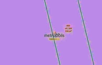 Imagem 2: Terreno à venda, 194 m² por R$ 401.000,00 - Casa Branca - Santo André/SP