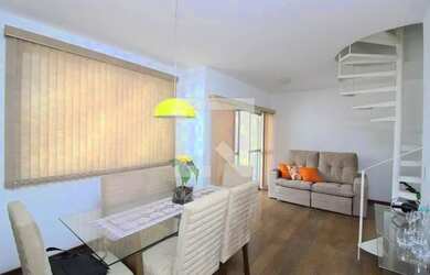 Imagem: O apartamento na cobertura possui 4 Dormitórios, 2 Banheiros