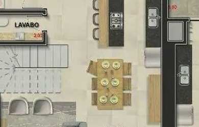 Imagem: A casa em condomínio possui 3 Dormitórios, 3 Banheiros, 2