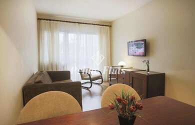 Imagem: O studio possui 1 Dormitório, 1 Banheiro, 1 Vaga na garagem