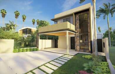 Imagem: A casa em condomínio possui 3 Dormitórios, 4 Banheiros, 4