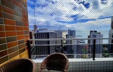 Imagem: O apartamento na cobertura possui 5 Dormitórios, 1 Banheiro