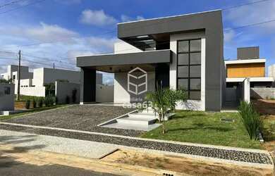 Imagem: A casa em condomínio possui 3 Dormitórios, 4 Banheiros, 2