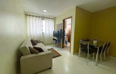 Imagem: O apartamento possui 1 Dormitório, 1 Banheiro, 45m² de Área