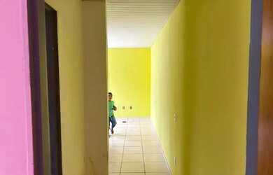 Imagem: A casa possui 2 Dormitórios, 1 Banheiro, 1 Vaga na garagem