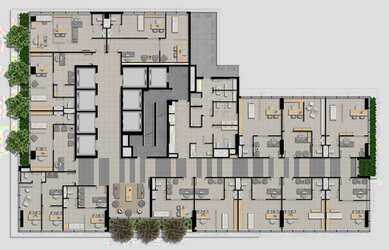 Imagem 6: CONJUNTO/SALA COMERCIAL à venda por R$ 417.953,00 no bairro Alto da Glória...