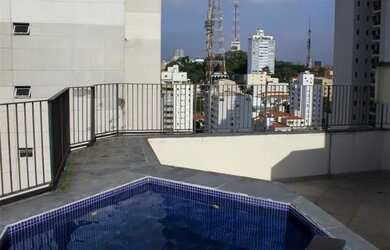 Imagem: O apartamento na cobertura possui 4 Dormitórios, 5 Banheiros