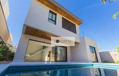 Imagem: A casa em condomínio possui 4 Dormitórios, 5 Banheiros, 5