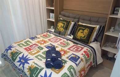 Imagem: O apartamento possui 1 Dormitório, 1 Banheiro, 21m² de Área