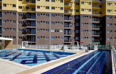 Imagem: O apartamento possui 3 Dormitórios, 2 Banheiros, 1 Vaga na