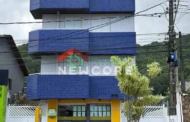 Imagem: O apartamento possui 1 Dormitório, 1 Banheiro, 1 Vaga na garagem