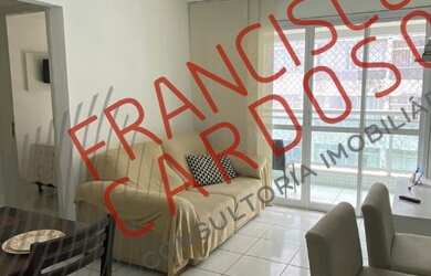 Imagem: O apartamento possui 1 Dormitório, 1 Banheiro, 1 Vaga na garagem