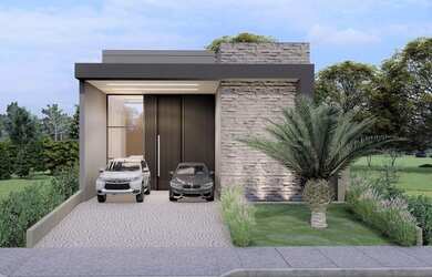 Imagem: A casa em condomínio possui 3 Dormitórios, 4 Banheiros, 4