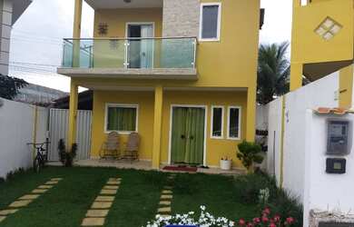 Imagem: A casa em condomínio possui 4 Dormitórios, 5 Banheiros, 2