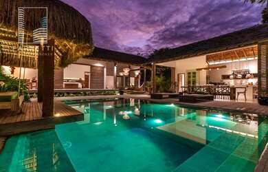 Imagem 2: CASA HORTELÃ. Piscina, Ar-condicionado, 600m² de Áreae5 Banheiros