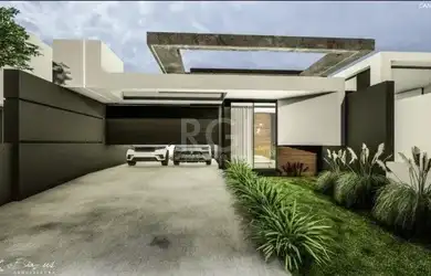 Imagem: A casa possui 3 Dormitórios, 3 Banheiros, 2 Vagas na garagem