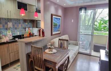 Imagem: O apartamento possui 2 Dormitórios, 2 Banheiros, 1 Vaga na