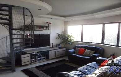 Imagem: O apartamento na cobertura possui 3 Dormitórios, 3 Banheiros