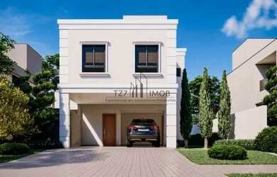 Imagem: A casa em condomínio possui 3 Dormitórios, 4 Banheiros, 3